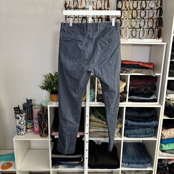 J. Crew Blue Chinos Classic Cotton Blend FLEX 30x30 - Picture 6 of 6